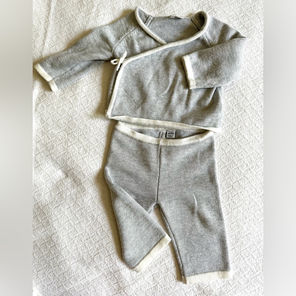 Janie and Jack Baby Sweater Set |  0-3 Months
